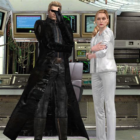 Albert Wesker and Alex Wesker by Hatredboy on DeviantArt