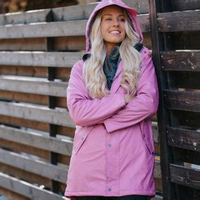 Mountain Horse Women's Spirit Rain Coat in Mouve Pink
