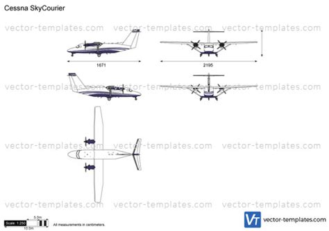 Templates - Modern airplanes - Cessna - Cessna 408 SkyCourier