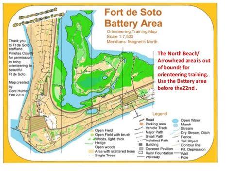 Fort Desoto Park Map - Map Of Stoney Lake