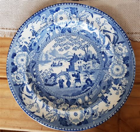 Transferware blue and white plates | Antiques Board