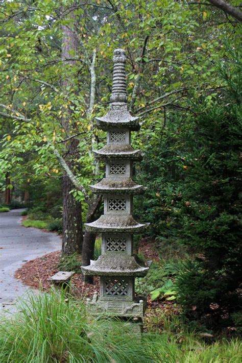 Japanese Garden sculpture stock image. Image of garden - 102048413