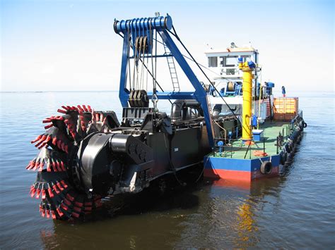 China Portable Cutter Suction Dredger with Water Flow 1500m3/H - China Sand Suction Dredger ...