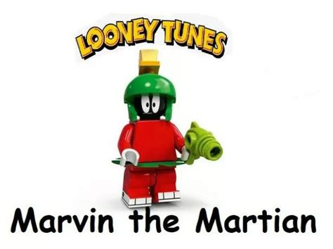 LEGO LOONEY TUNES Collectable Minifigures #10 Marvin Martian Space Jam ...