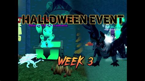 🔴Halloween Event Week 3🔴/Getting Goliatomb/ ROBLOX=Dragon Adventures - YouTube