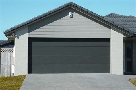 Aspen™ - Flat Panel Sectional Door - Waikato Door Specialists – Sectional Flat Panel Garage Doors