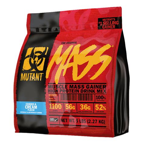 Mutant Mass Gainer Protein Powder 2.27kg | Protein Package | Protein ...