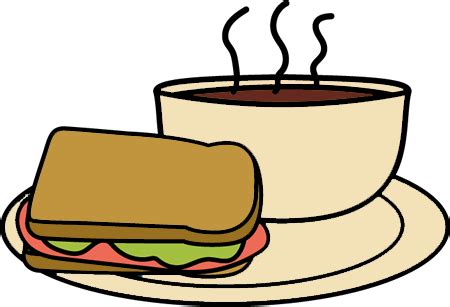 soup and sandwich clipart - Clip Art Library