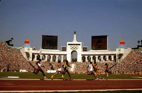 1984 Olympics Los Angeles editorial stock image. Image of olympics ...