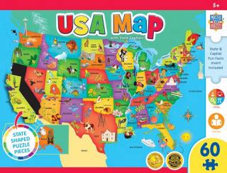 USA Map Puzzle / Nejlevnější knihy