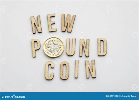 New british pound coin stock photo. Image of savings - 89379610