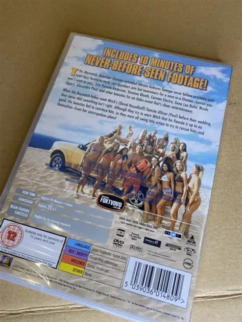 BAYWATCH: HAWAIIAN REUNION [DVD] David Hasselhoff, Pamela Anderson, Cert 12 £7.99 - PicClick UK