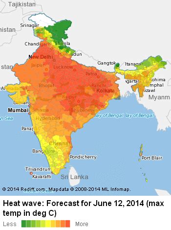 Map Of India Weather - Aloise Marcella