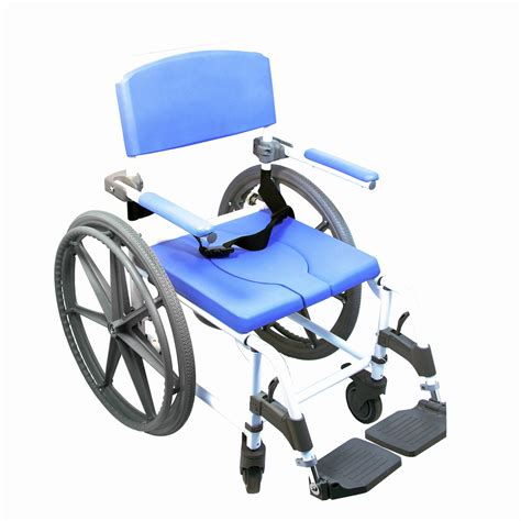 Extra Wide Shower Wheelchair | Commode Wheelchairs