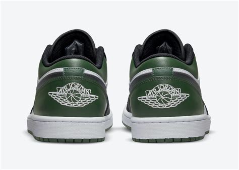 Air Jordan 1 Low Noble Green Toe 553558-371 Release Date - SBD