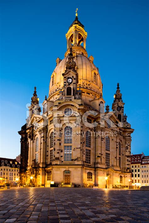 Dresden, Frauenkirche AT Night stock photos - FreeImages.com