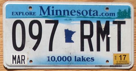 2017 Minnesota vg | Automobile License Plate Store: Collectible License Plates for Less