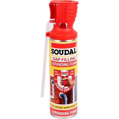 Soudal Genius Gun Gap Filling Expanding Foam 500ml | Toolstation