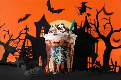 Starbucks Japan's First "Halloween Mystery Frappuccino" Secret Taste of "Halloween Beverage ...