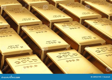 Stacks of gold bars stock illustration. Illustration of bullion - 28922195