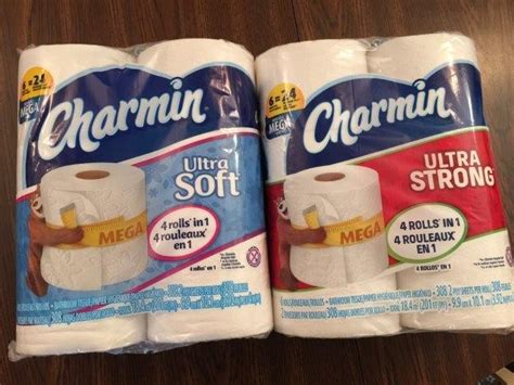 Charmin Ultra Strong vs. Charmin Ultra Soft