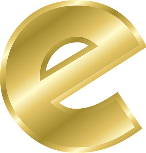 Letter E Lowercase · Free vector graphic on Pixabay