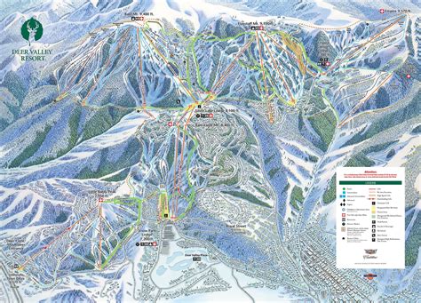 Deer Valley Ski Resort Guide, Location Map & Deer Valley ski holiday accommodation