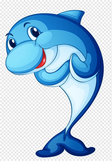 Aquatic animal, Cartoon fish, comics, marine Mammal, mammal png | PNGWing