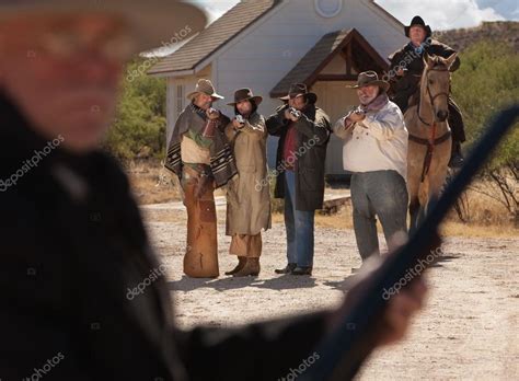 Pictures: old west outlaws | Six Old West Outlaws — Stock Photo ...