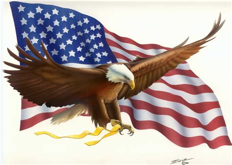 Patriotic Eagle Clipart