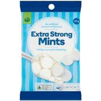 Woolworths Extra Strong Mints 225g - Black Box Product Reviews