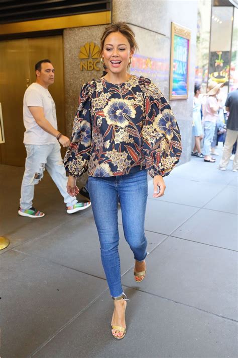 Vanessa Lachey - Leaving The NBC Studios in NYC 07/31/2019 • CelebMafia