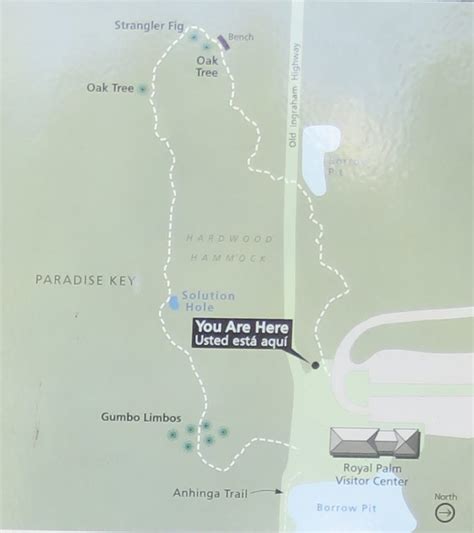 Anhinga Trail and Royal Palm Visitor Center in Everglades National Park ...