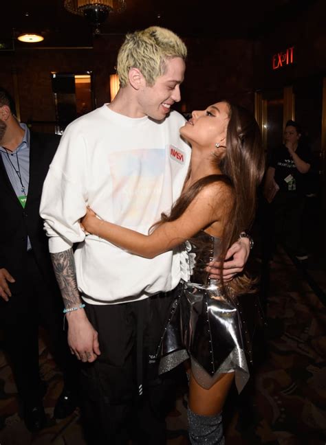 Ariana Grande and Pete Davidson at the 2018 MTV VMAs | POPSUGAR Celebrity