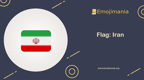 🇮🇷 Meaning | Flag: Iran Emoji | Copy and Paste