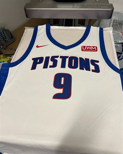 Detroit Pistons Summer League Jerseys Revealed