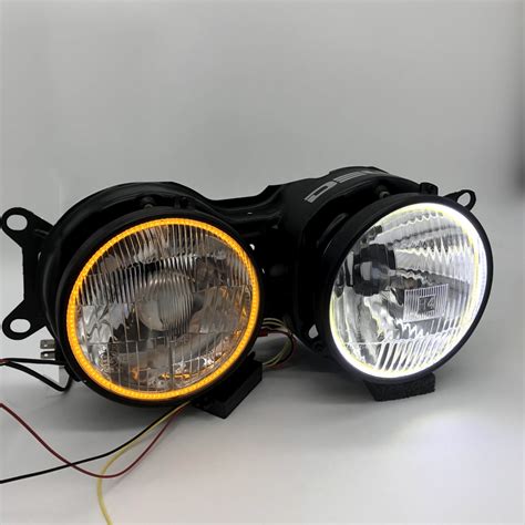 Classic 5-3/4" Switchback Halo LED Headlight Kit (High & Low Beam)