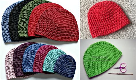 Simple as Half Double Crochet Beanie, Free Patterns