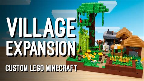 Village Expansion | Custom LEGO Minecraft World - Mindovermetal English