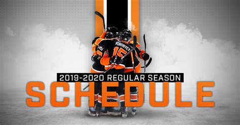 Phantoms Announce 2019-20 Regular Season Schedule - Lehigh Valley Phantoms