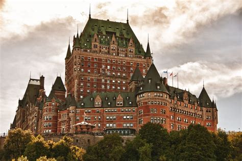 Le château Frontenac, au Canada