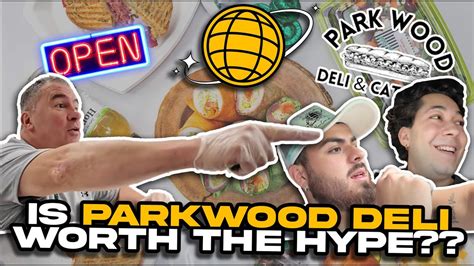 TRYING A SANDWICH FROM THE DELI GUY AT PARKWOOD DELI!! - YouTube