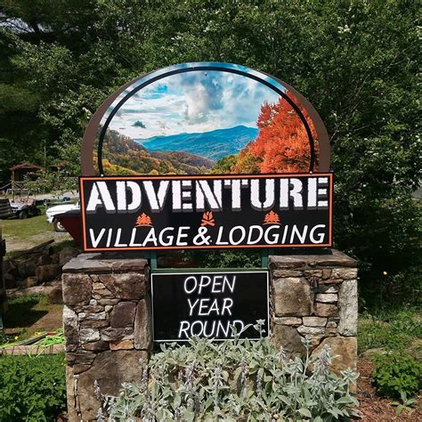 Campgrounds & RV Camping in Brevard, NC at Adventure Village & Lodging