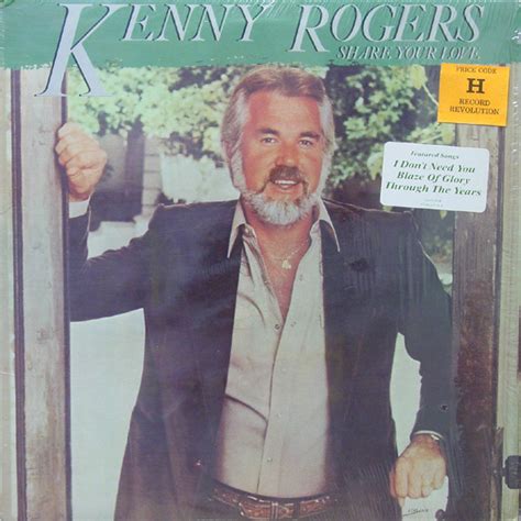 Kenny Rogers – Share Your Love – Vinyl (Winchester Pressing, LP, Album ...