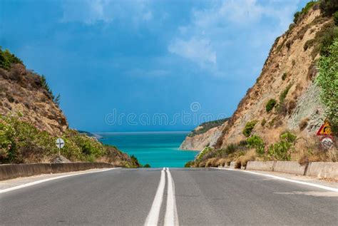 All Roads Lead To the Beach. Stock Image - Image of travel, road: 155104439