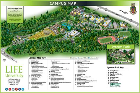 Campus Maps - Life University. A World Leader in Holistic Health and Chiropractic Education