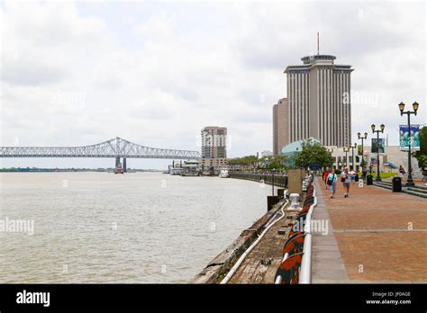 New Orleans Riverwalk Stock Photo - Alamy