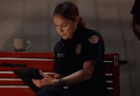 Station19 Andy Herrera GIF - Station19 Andy Herrera Tablet - Discover & Share GIFs