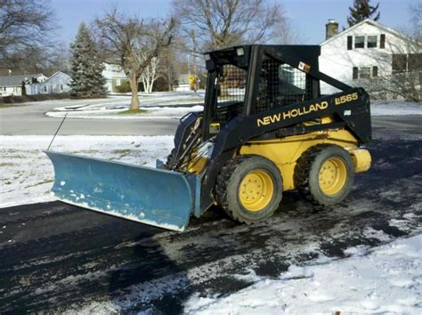 Skid-Steer W/home made plow | Snow Plowing Forum