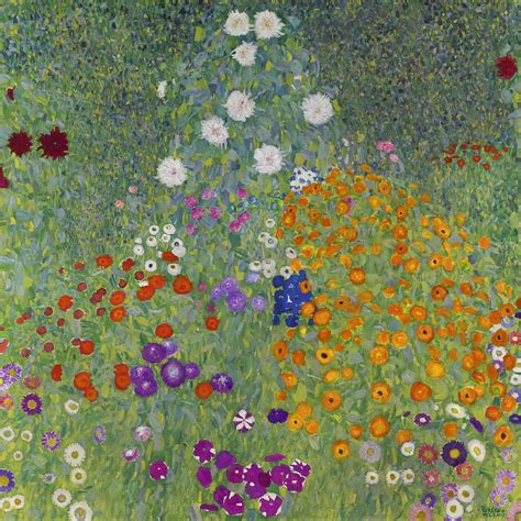 Gustav Klimt - Bauergarten (Blumengarten) [1907] | Painted i… | Flickr